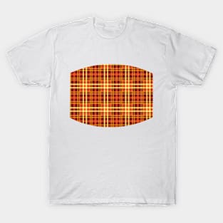 Fall Plaid Pattern T-Shirt